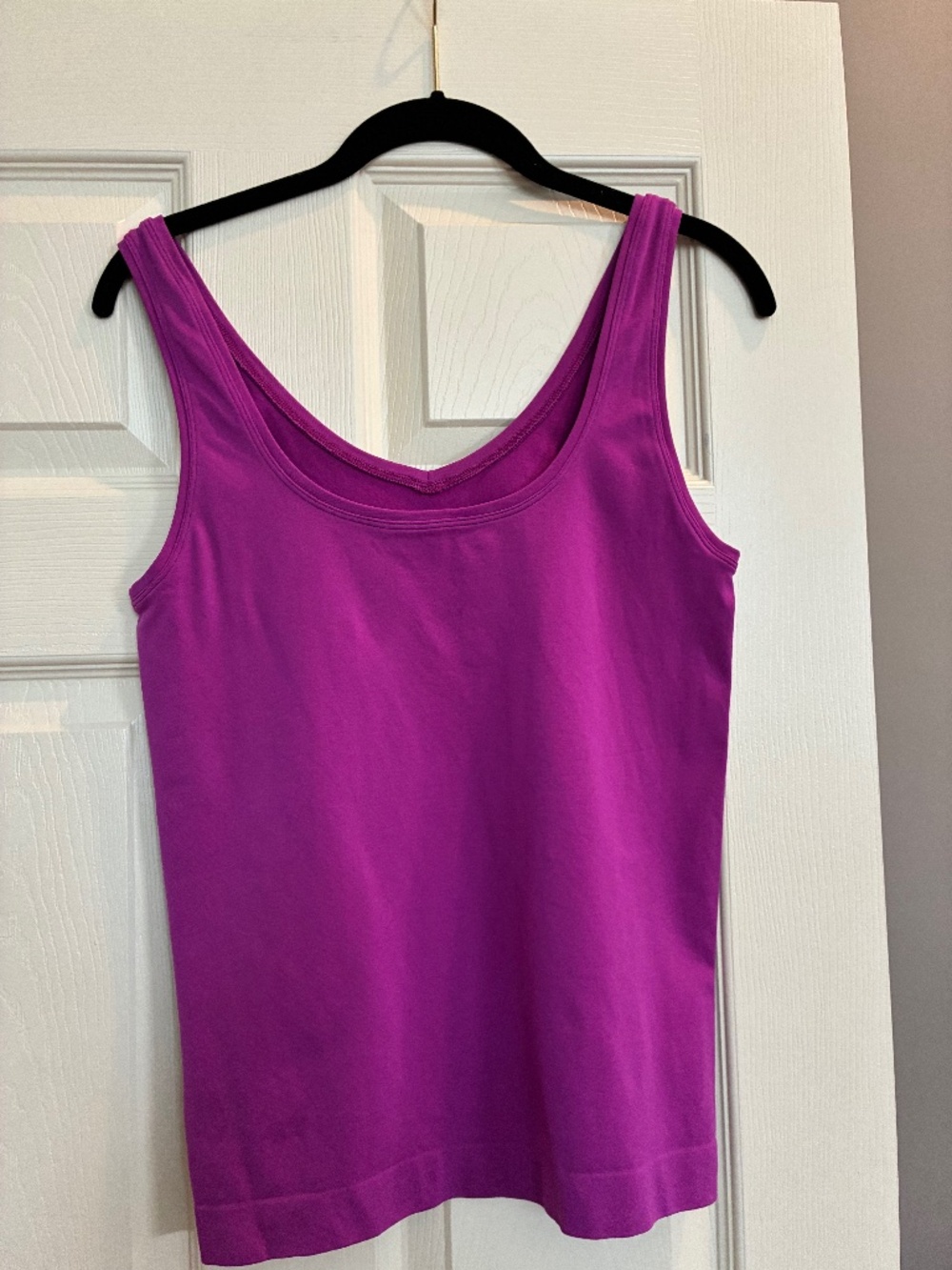 White House Black Market Purple Tank Top sz M